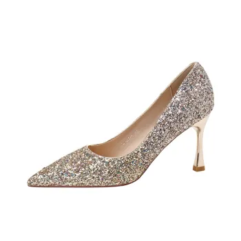 HKCP Slim Heel High Heels 8.5cm Women's