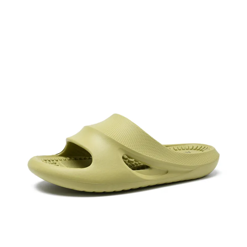 SNOOPY EVA Slip-Resistant Slide Slippers Women's Disk Green-1