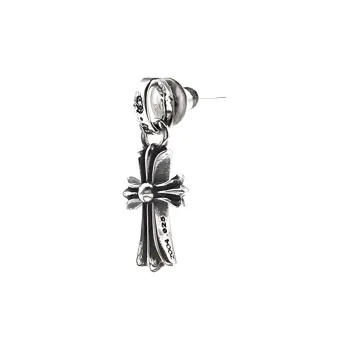 Chrome Hearts Metal Stud Earrings Unisex