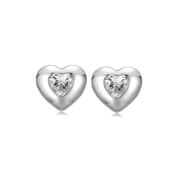 OUBI.YABI 925 Sterling Silver Stud Earrings Women's