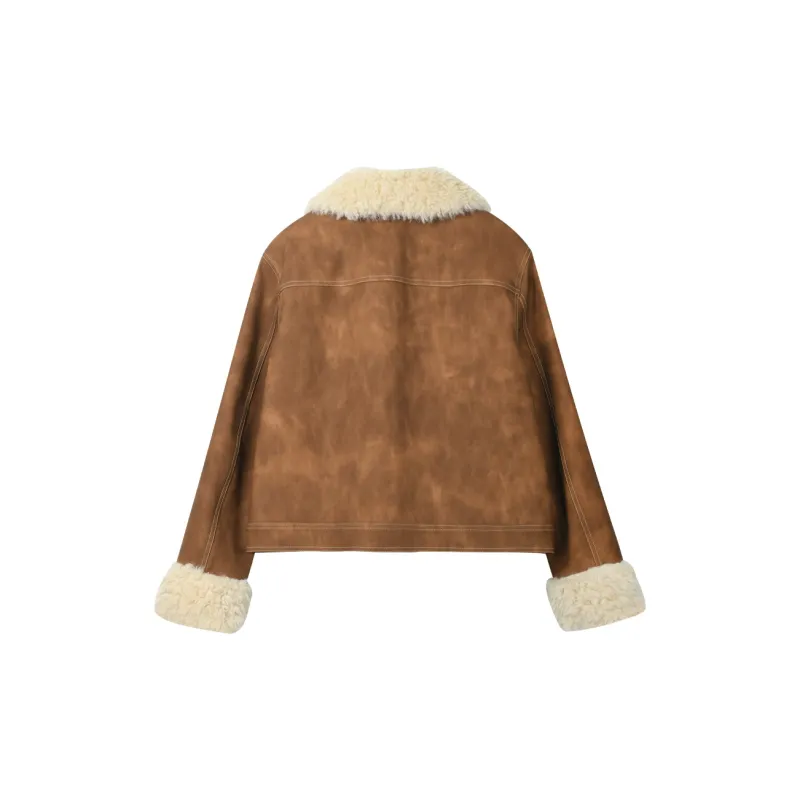 MISHOW Puffer Jacket Women's Khaki Yellow-1