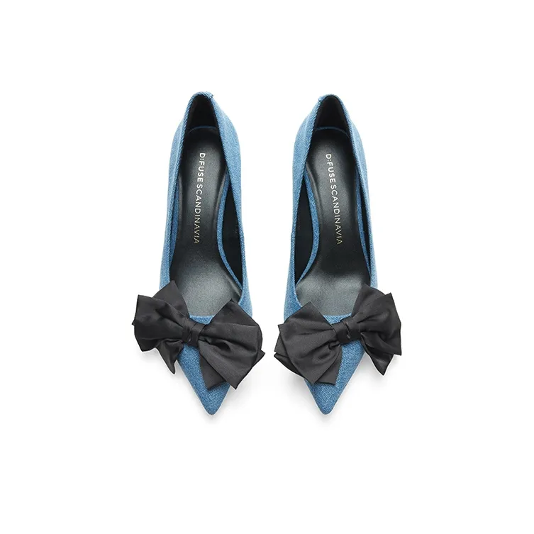 D FUSE SCANDINAVIA Slim Heel High Heels 6.5cm Women's-4