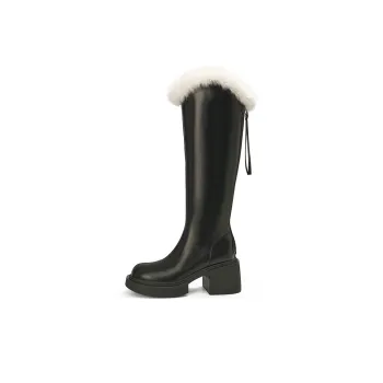 EBLAN Knee high Boots Women's Black