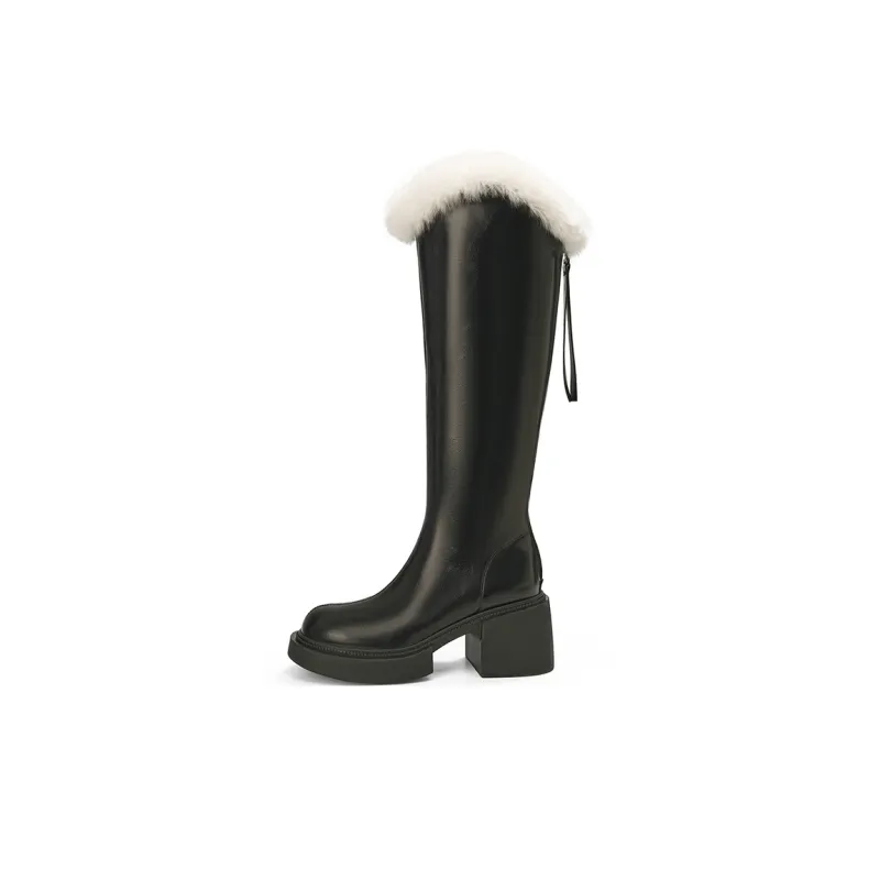 EBLAN Knee high Boots Women's Black-0