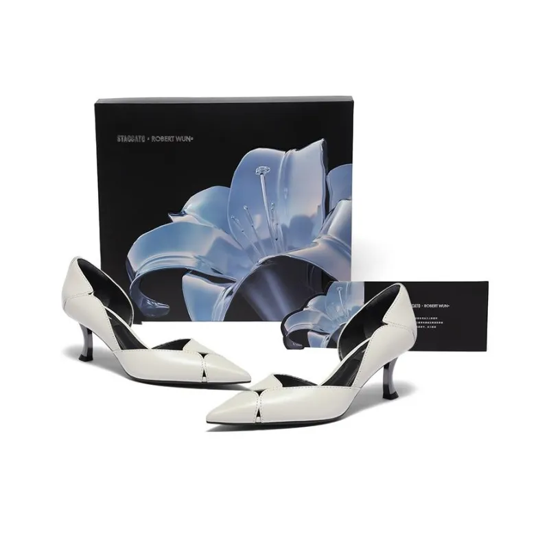 Staccato Flared Heel High Heels 6cm Women's-10