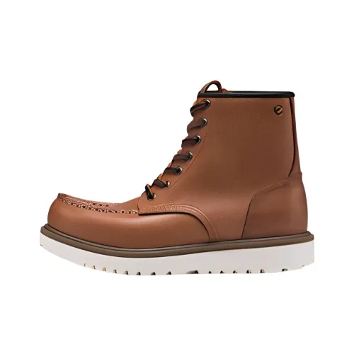 Ecco Trendy Collection Short Martin Boot Men's Brown