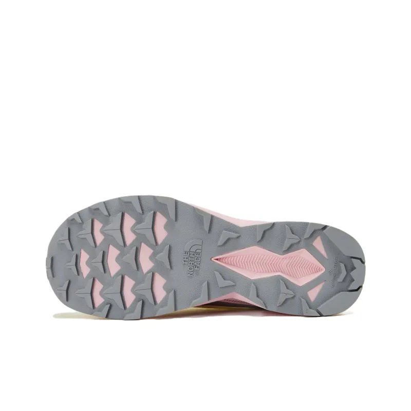 THE NORTH FACE Vectiv Wear resistant And Lightweight Low Top Running Shoes Women's White Pink-4