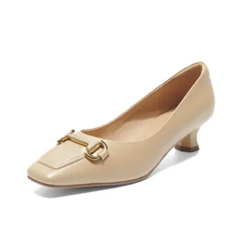 PT'SON Block Heel High Heels 4cm Women's