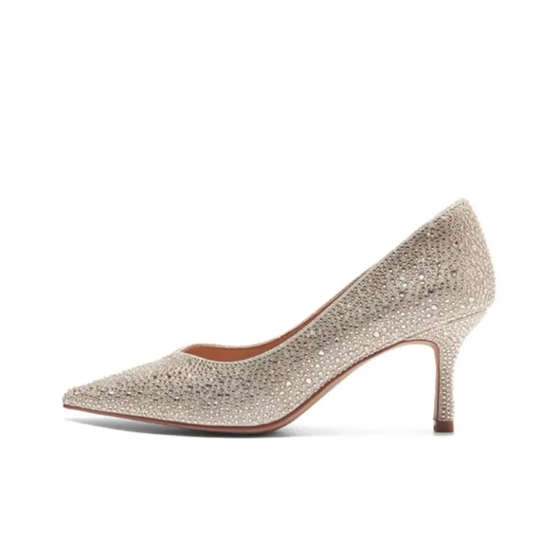 PT'SON Slim Heel High Heels 7cm Women's-3