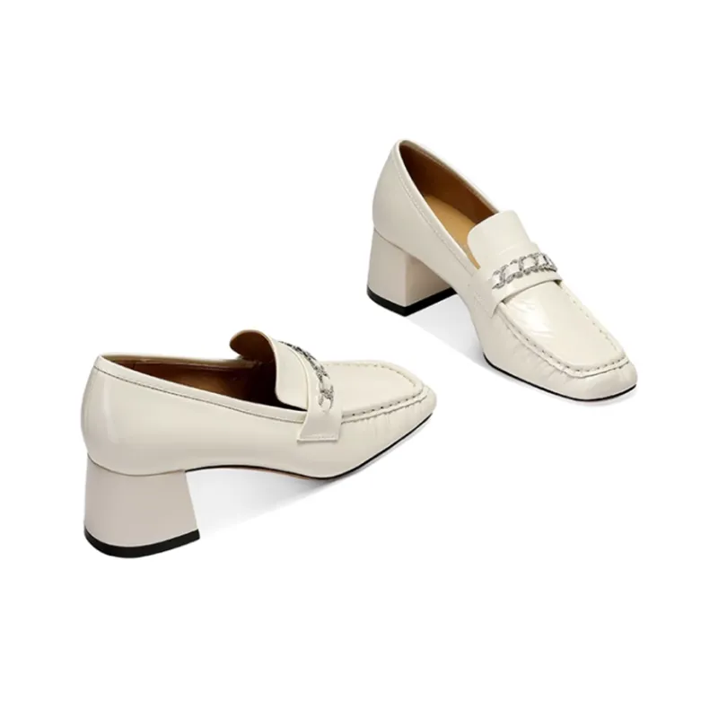 JESSICA SOPHIA Chunky Heel High Heels 4cm Women's-1