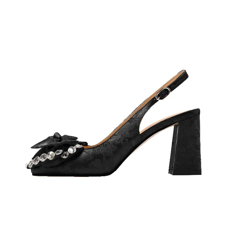 Princess & Isabel Chunky Heel High Heels Women's-4