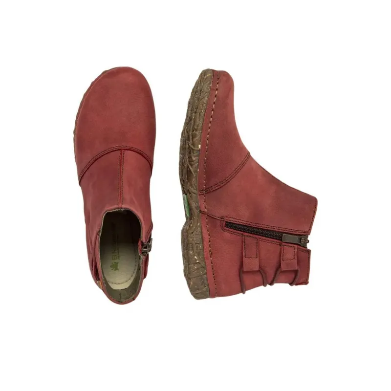El Naturalista ANGKOR Ankle Boots 2cm Women's Red-3