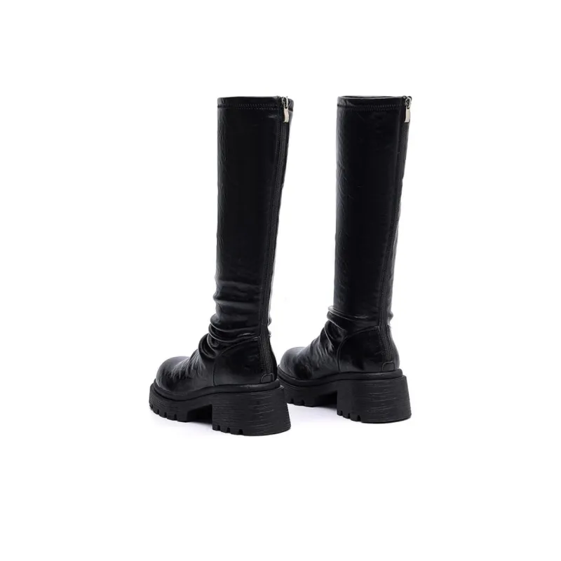 DAPHNE Knee high Boots 6.5ｃｍ Women's-1