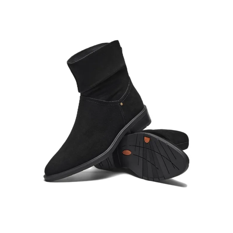 BATA Ankle Boots Women's Black/Apricot/Brown-3