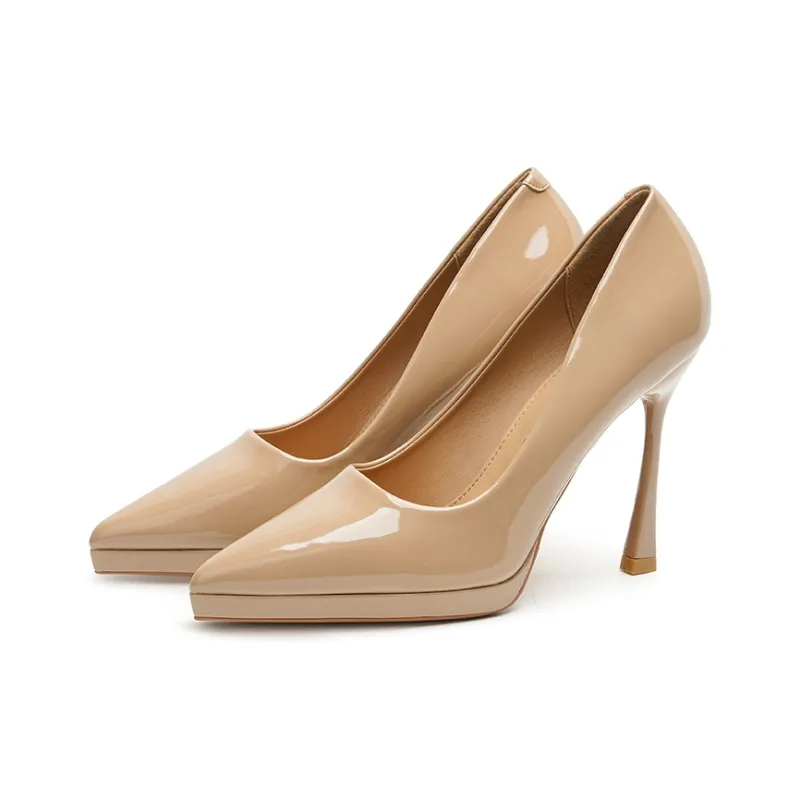 Zubumei Slim Heel High Heels 10.5cm Women's-1