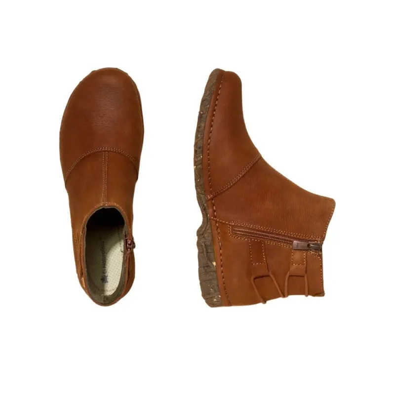 El Naturalista ANGKOR Ankle Boots Women's Yellow Brown-3
