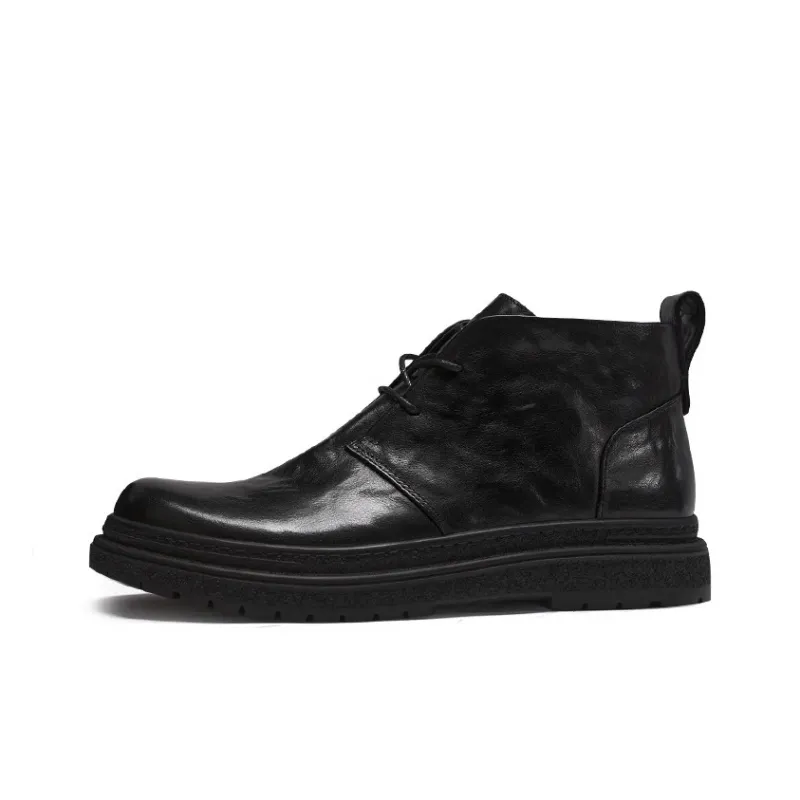 Voguhomme Ankle Boots Men's Black-0