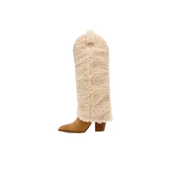 STEVE MADDEN Knee-high Boots 9.5cm Women's Brown