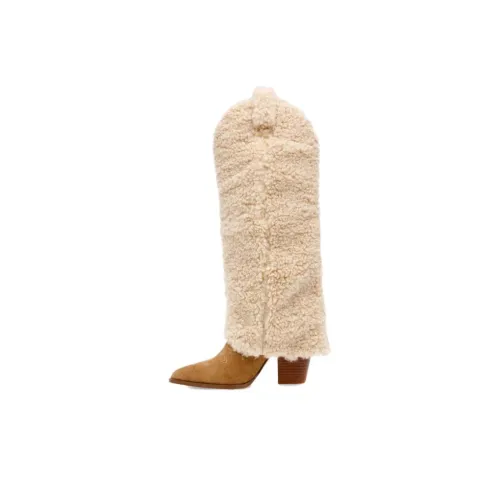 STEVE MADDEN Knee-high Boots 9.5cm Women's Brown