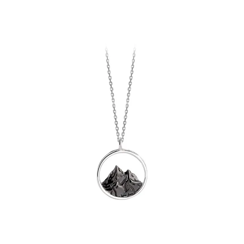 CHIEMOT S925 Silver Collarbone Chain Unisex-5
