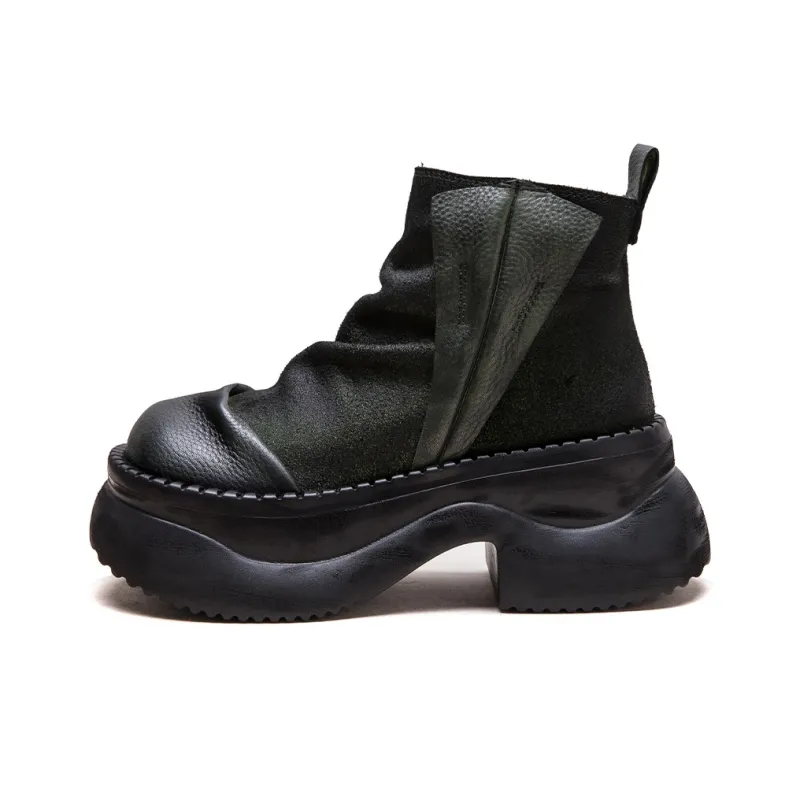 Jay Ankle Boots Women's Brown/Green/Black-4