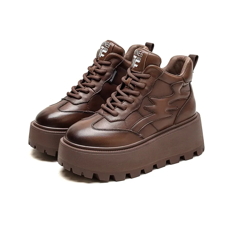 MATA Ankle Boots Women's Khaki/Brown/Black-2