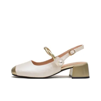AGSDON Chunky Heel High Heels 4.5cm Women's