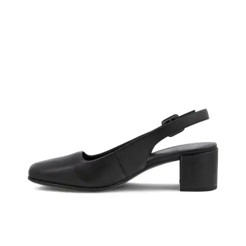 Ecco Body Shaping Collection Chunky Heel Beach Sandals Women's Black