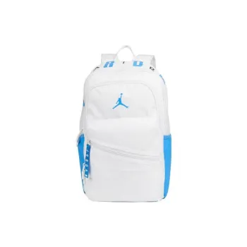 Jordan Polyester AJ Backpack Commute Bag Backpack Large Size Unisex Blue White Multicolor