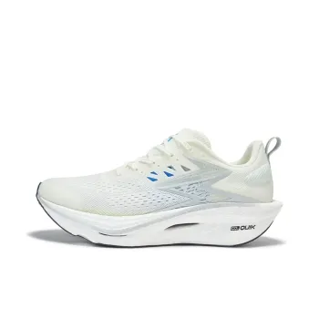 361° Cushioning Anti Slip And Wear Resistant Low Top Running Shoes Unisex Ecru
