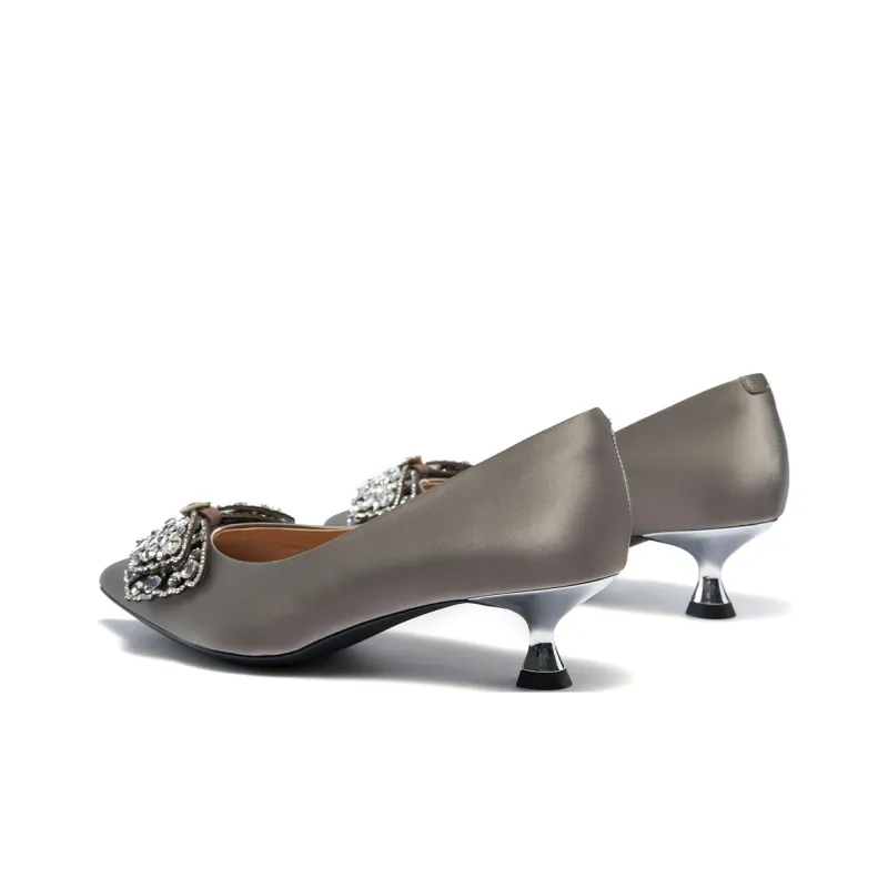 ST&SAT Slim Heel High Heels 4.5cm Women's-19