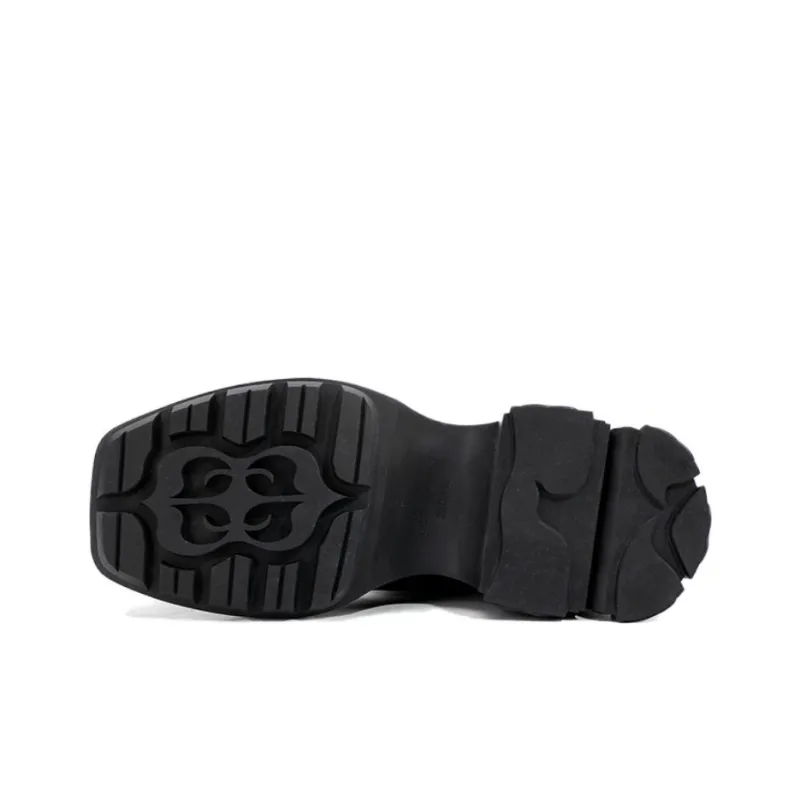 DIBO MANNER Astral Series New Arrival Martin Boots Versatile Chunky Heel Ankle Boots-5
