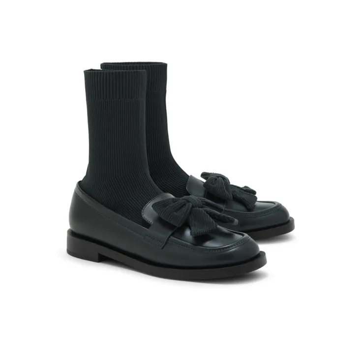CHARLES&KEITH Ankle Boots Women's Black-7