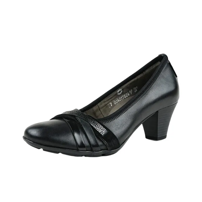 MEPHISTO Chunky Heel High Heels 5cm Women's-1