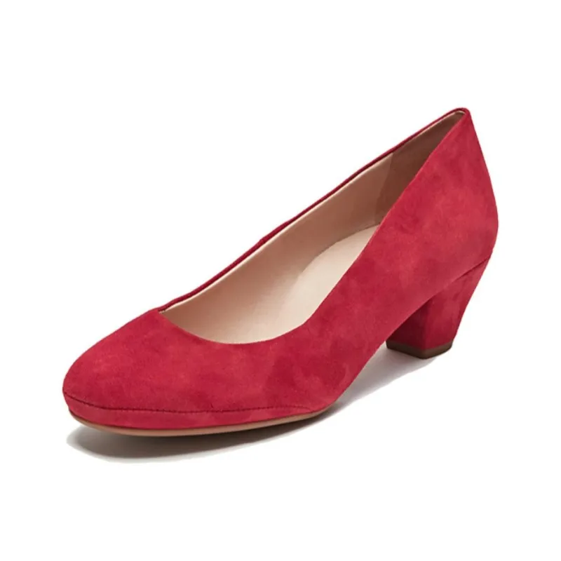 MEPHISTO Block Heel High Heels 5cm Women's-11
