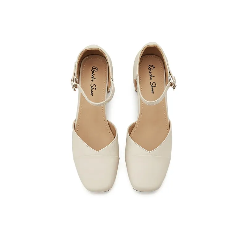 QUICHESHOES Chunky Heel High Heels 5.5cm Women's-2