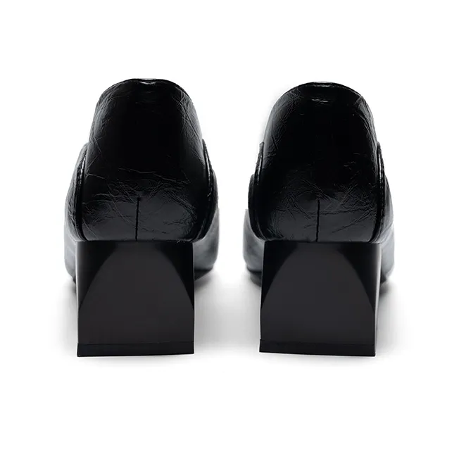 ZHR Chunky Heel High Heels 5cm Women's-15