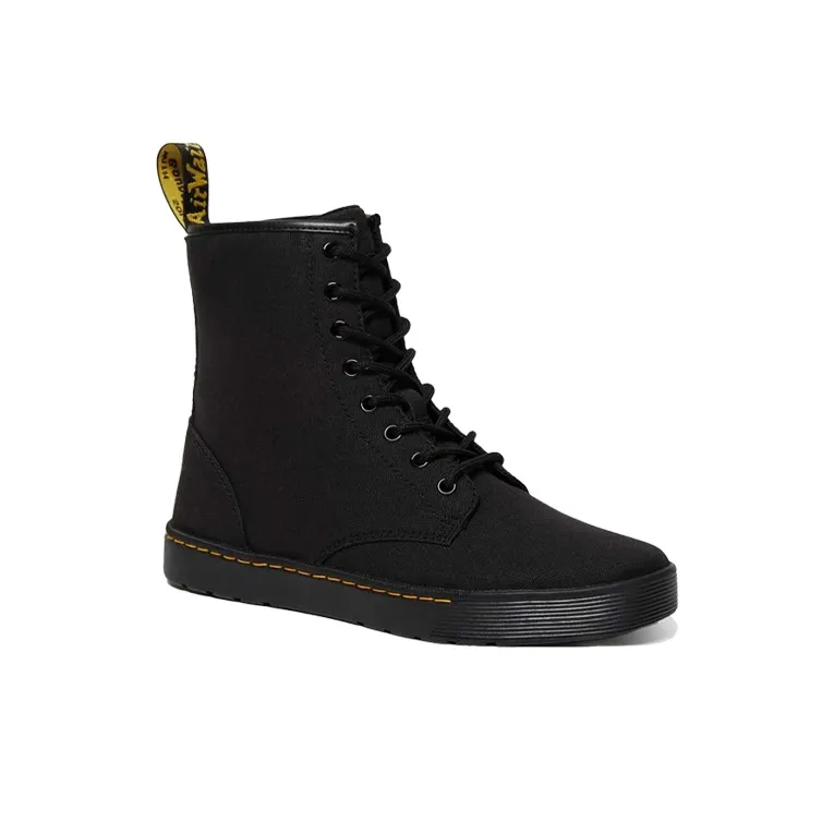 Dr.Martens Cairo High Stylish Skateboarding Shoes Men's Black-2