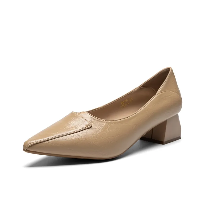 ZHR Chunky Heel High Heels 5cm Women's-7