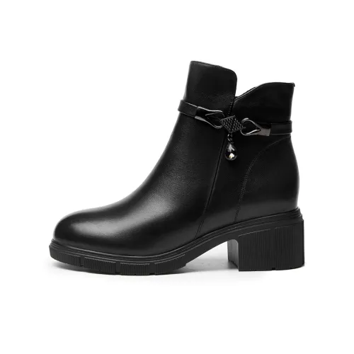 AOKANG Ankle Boots Women's Black