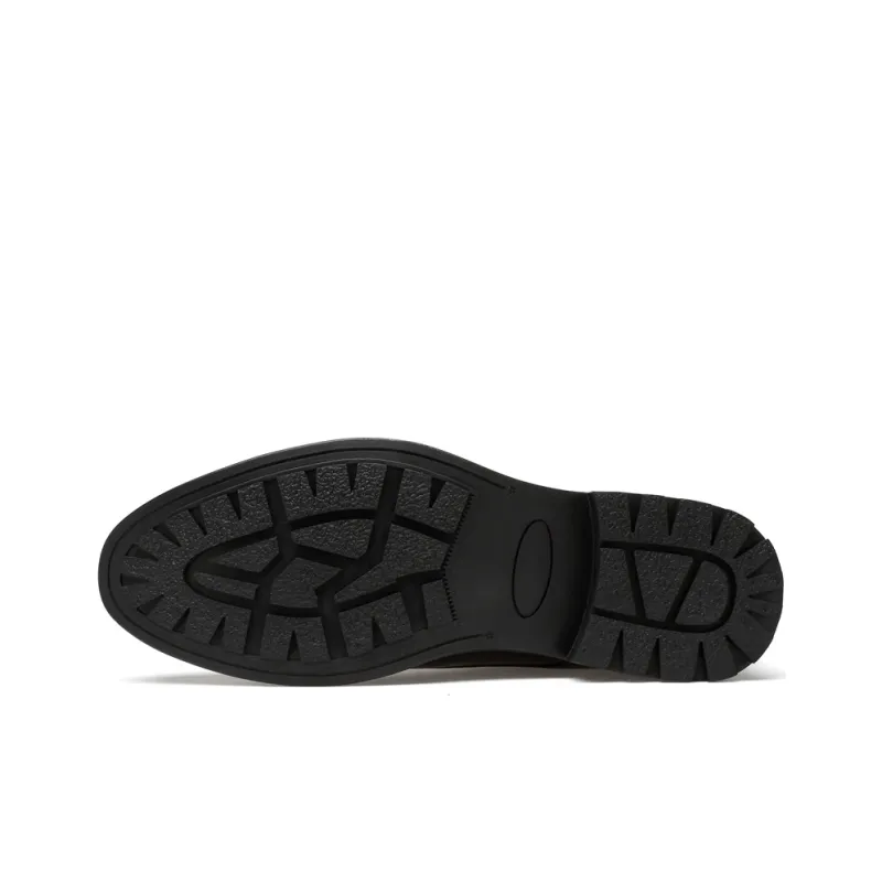 XIMO BULL Ankle Boots 3cm Men's Black-7
