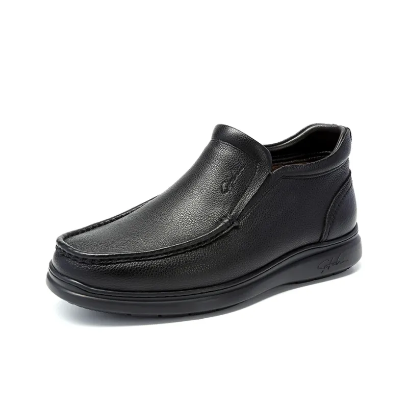 Satchi Ankle Boots 4cm Men's Black-1