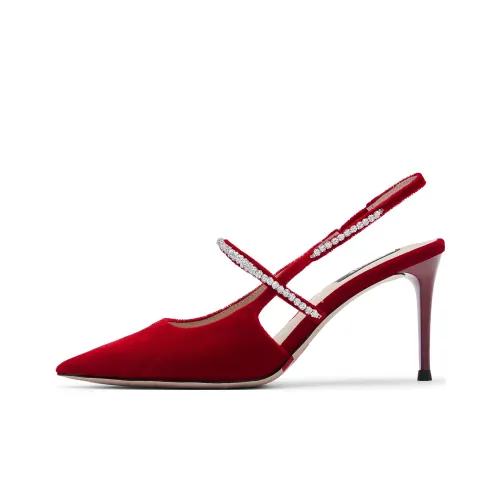 Staccato Rose Tango Wedding Shoes High Heels 8.5cm Women's