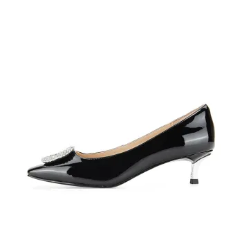 D FUSE SCANDINAVIA Slim Heel High Heels 4.5cm Women's Black