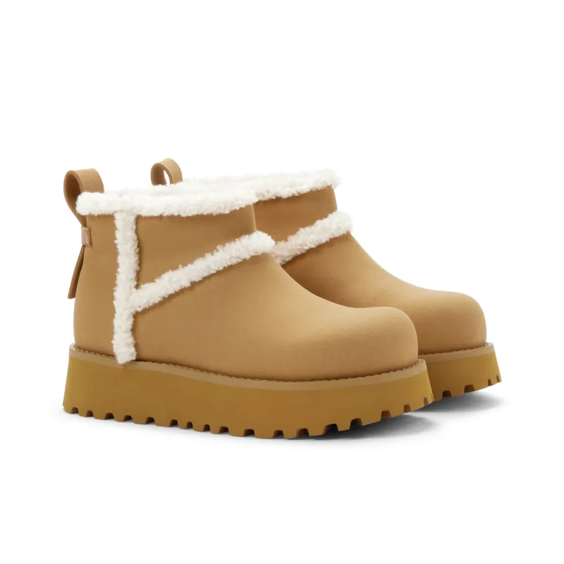 CHARLES&KEITH Short Snow Boots 4.4cm Women's-1