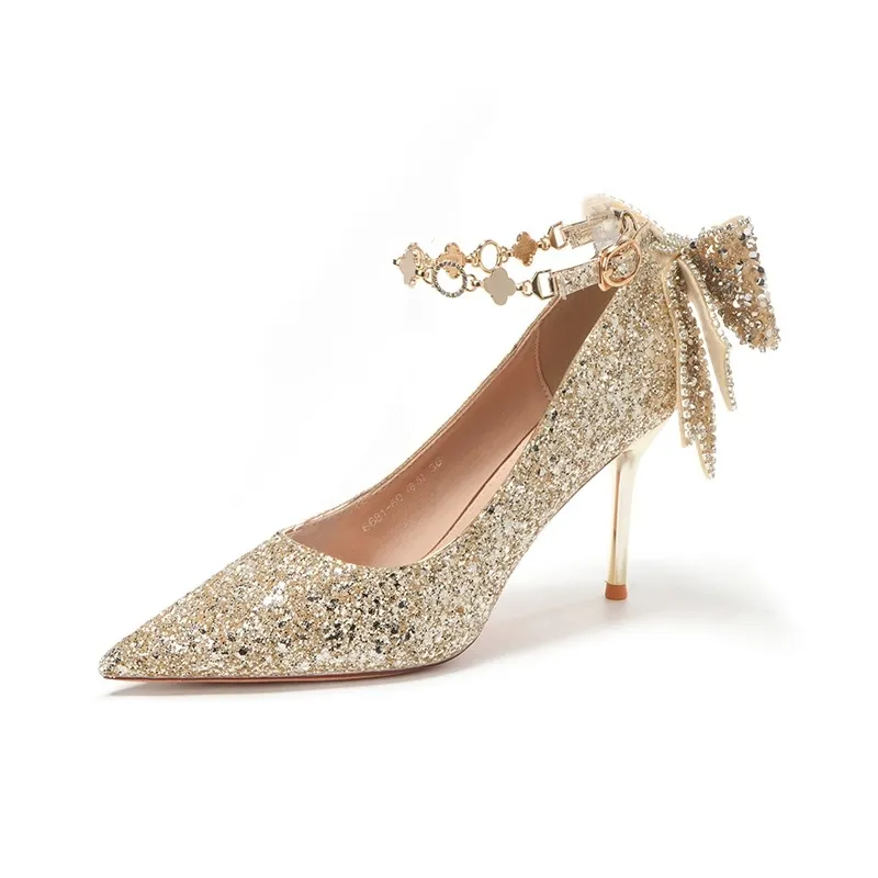 HKCP Slim Heel High Heels 8.5cm Women's-4