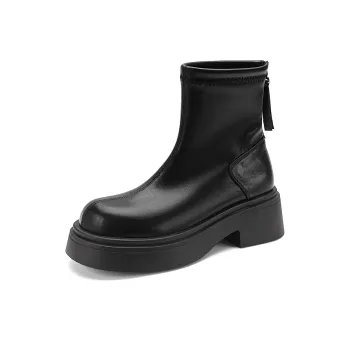 FOXER Ankle Boots Women's Black/Brown