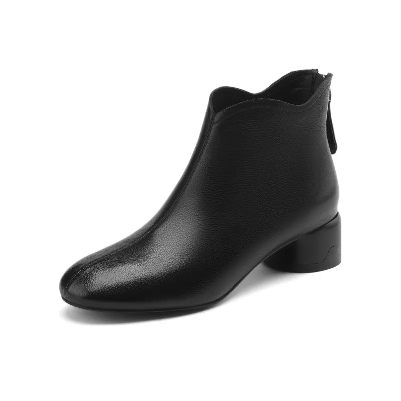 OCCAMAN Ankle Boots 4cm Women's-1