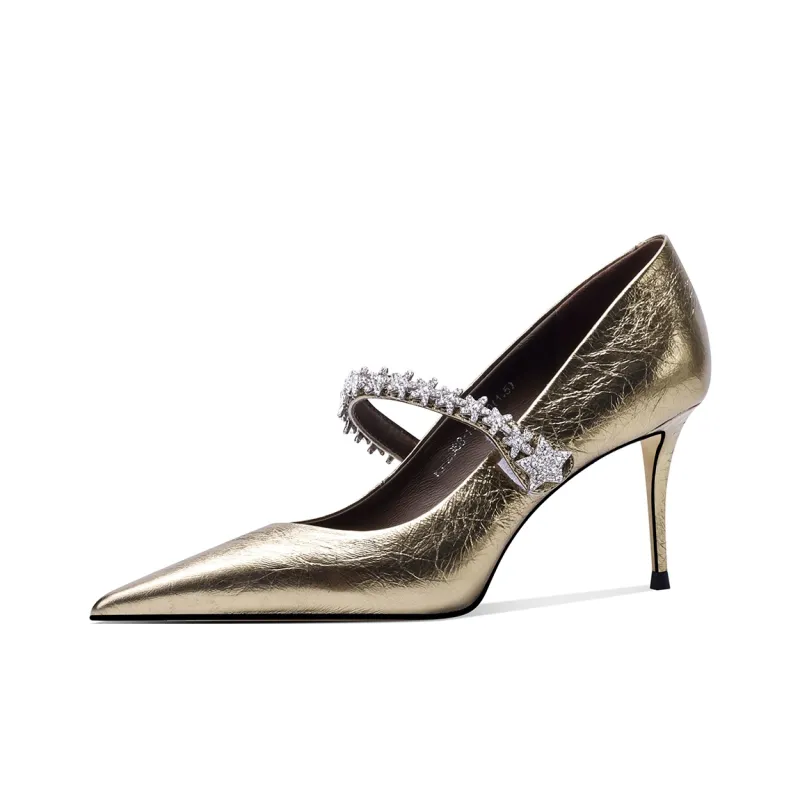 Shesrim Slim Heel High Heels Women's-3