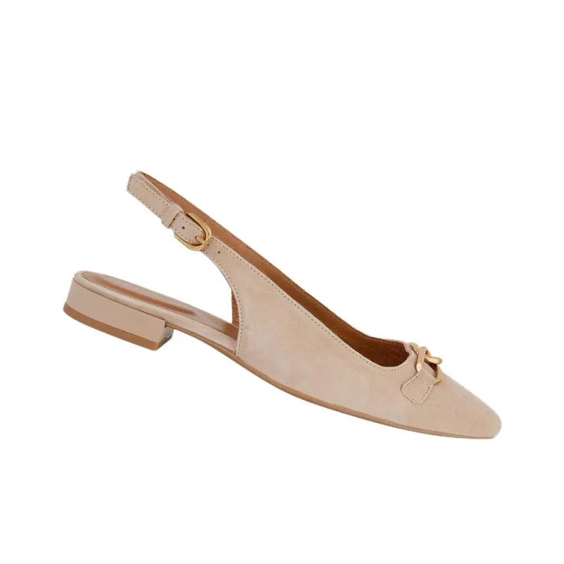 GEOX Chunky Heel High Heels 3cm Women's Nude Pink-3